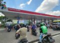 Pertamina Catat Kenaikan Konsumsi BBM saat Puncak Arus Mudik Lebaran 2023