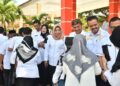 ASN dan Pejabat Pohuwato Salam-salaman Pasca Lebaran