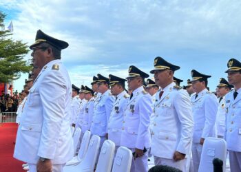 Bupati Pohuwato Hadiri Puncak Peringatan Hari Otda ke-27 di Kota Makassar
