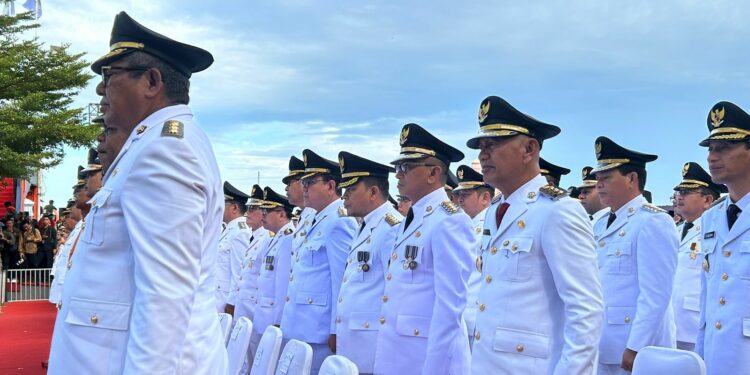 Bupati Pohuwato Hadiri Puncak Peringatan Hari Otda ke-27 di Kota Makassar