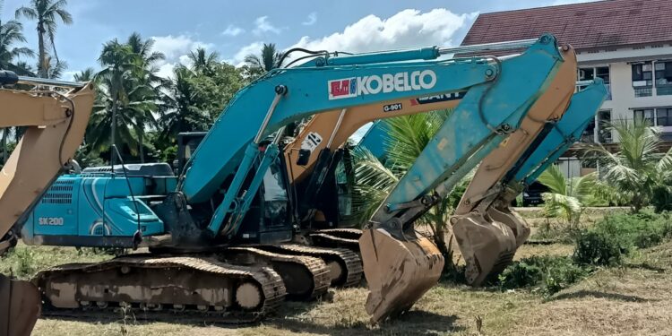 Polres Pohuwato Amankan 4 Alat Berat yang Beroperasi di PETI Dengilo