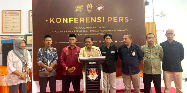 15 Partai Politik Ajukan Bacalegnya untuk DPRD Kabupaten Pohuwato pada Pemilu 2024