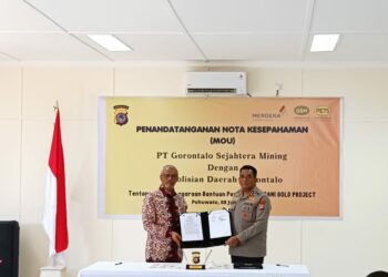 Kapolda Gorontalo Jamin Keamanan Proyek Tambang Emas Pani Gold Project di Kabupaten Pohuwato