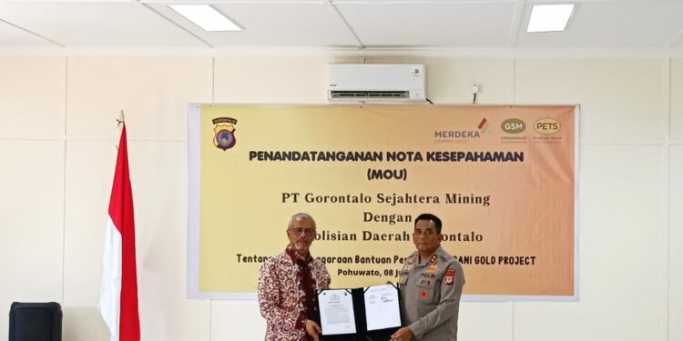 Kapolda Gorontalo Jamin Keamanan Proyek Tambang Emas Pani Gold Project di Kabupaten Pohuwato