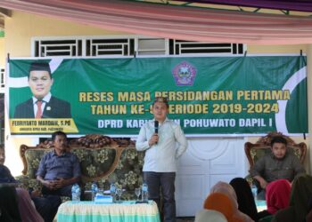 DIRESES, FEBRIYANTO MARDAIN SERAP ASPIRASI MASYARAKAT BUNTULIA