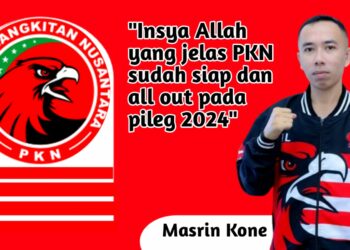 TAK LAGI NYALEG DI GOLKAR, MASRIN KONE OPTIMIS PKN REBUT SATU KURSI DI DAPIL PAGUAT-DENGILO