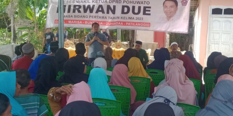 TERIMA BANYAK ASPIRASI, NIRWAN DUE : MENDORONG PEMERINTAH UNTUK KETERSEDIAAN ANGGARAN DEMI KEBUTUHAN RAKYAT