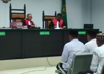 Sidang 35 Tersangka Unras 21 September,1 Orang Berhalangan Hadir
