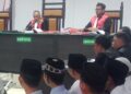 Gunakan Helm Dan Masker,Alasan Saksi Tak Mengenal Para Terdakwa Unras 21 September