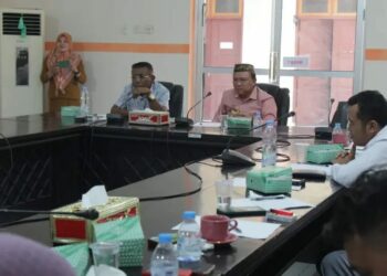 Parlemen Bumi Panua Pelototi Pekerjaan Irigasi Taluditi