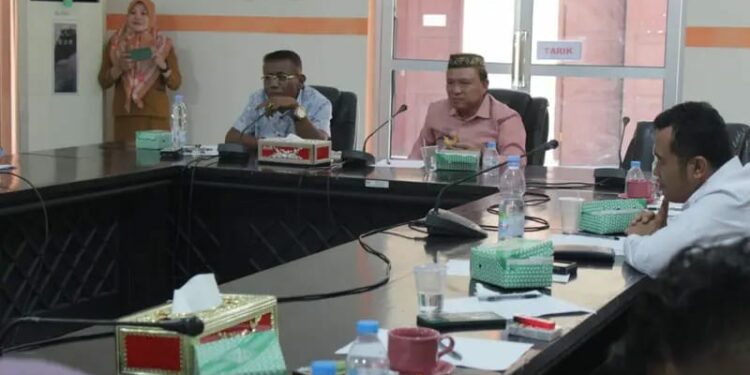 Parlemen Bumi Panua Pelototi Pekerjaan Irigasi Taluditi