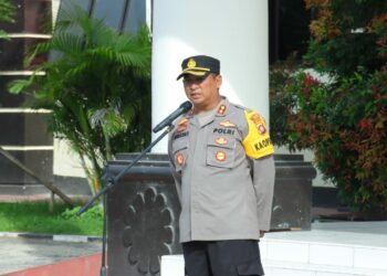 Kunjungan Presiden Joko Widodo,Kapolres Pohuwato Turunkan Kekuatan Fuul