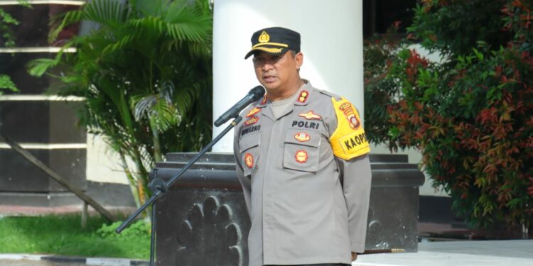 Kunjungan Presiden Joko Widodo,Kapolres Pohuwato Turunkan Kekuatan Fuul