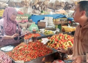 Penambang Lokal Tak Beraktifitas,Perputaran Ekonomi Pasar Marisa Lesu