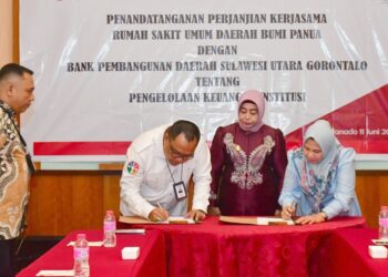 Tanda Tangan PKS Dengan RSUD Bumi Panua, Hasan Hamid : Kami Sudah Siapkan Aplikasi Khusus