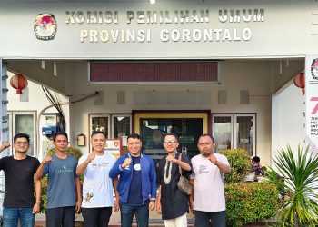 Caleg Terpilih Djoni Dalanggo Bersama DPD Nasdem Hadir Pantau Rekapitulasi Perhitungan Suara