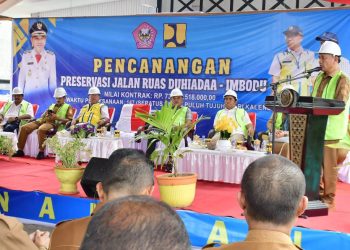 Jalan Duhiadaa Hingga Imbodu Kecamatan Randangan Di Perbaiki, Warga : Terima Kasih Pak Bupati