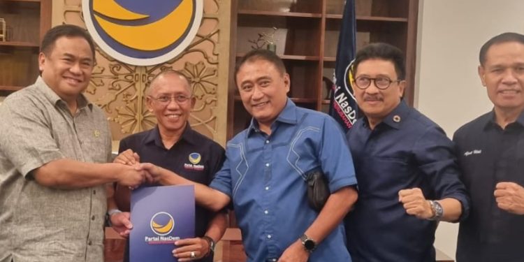 Rahmat Gobel Serahkan B1 KWK, Alwin : Bukti Restu NasDem Dan Rahmat Gobel Untuk Paket SIAP