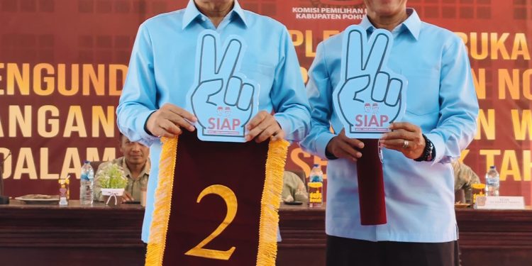 Paslon SIAP Nomor Urut Dua : Kami Siap Untuk Melanjutkan