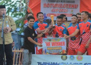 Botubilotahu Cup 2024, Camat Marisa : Ini Menggalang Bakat Pemuda Pohuwato