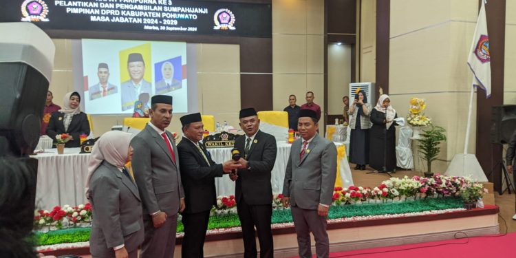 Beni Nento Jabat Ketua DPRD, Nasir Giasi Ketua Komisi