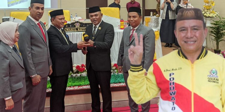 Tiga Pimpinan DPRD Dilantik, Nasir Berharap Bisa Kolaborasi Dengan Fraksi – Fraksi