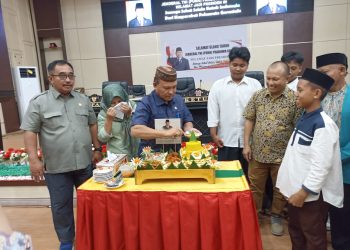 DPRD Pohuwato Rayakan Ulang Tahun Presiden Terpilih Prabowo Subianto Ke 73, Beni Nento Titip Harapan Rakyat