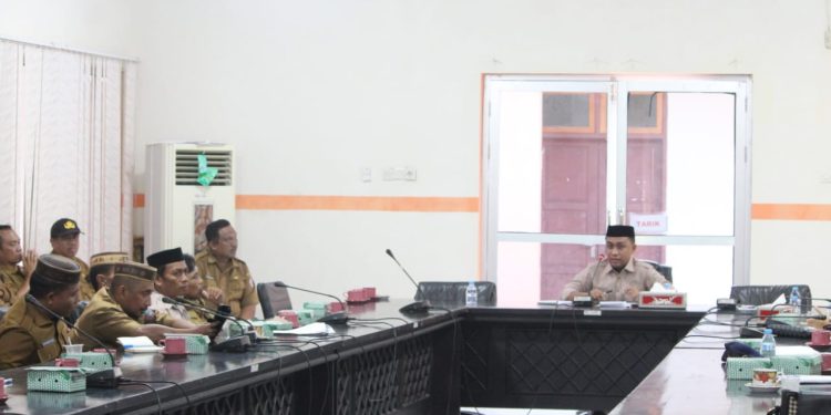Komisi I Rapat Perdana Dengan Pimpinan OPD,Hamid Sukoli : Bangun Sinergi DPRD dan OPD