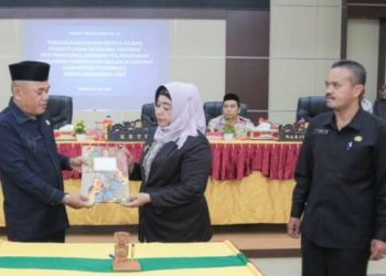 Rapat Paripurna Ke 61,Nasir Harap Pengelolaan Keuangan Pemda Pohuwato Transparan