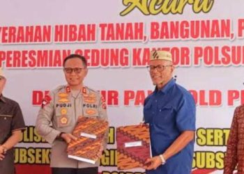 Polsubsektor Diresmikan, Beni Nento : Menjawab Harapan Masyarakat Buntulia
