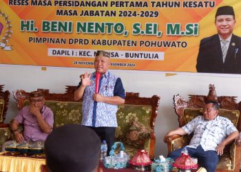 Di Reses Beni Nento, Masyarakat Minta Rumah Layak Huni Masa Syarif Mbuinga Di Programkan Kembali