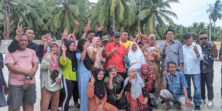 Warga Desa Omayuwa dan Imbodu Antusias Sambut Saipul A. Mbuinga