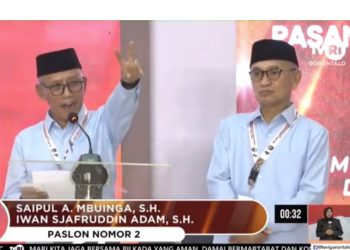 Debat Ke Tiga,Iwan Adam Berpantun, Sebut Makan Siang Begizi Dirumah Pak Hasan