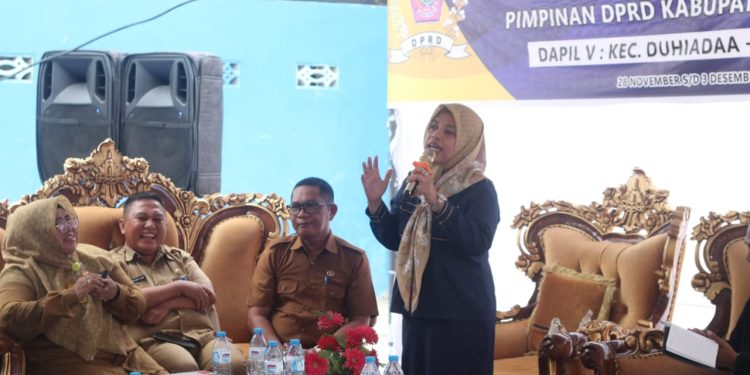 Gelar Reses Di Mootilango, Delpan Yanjo Serap Dan Perjuangkan Aspirasi Rakyat