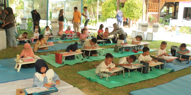 Rayakan HUT Ke 22,Burung Indonesia Memperkenalkan Keragaman Satwa Burung Kepada Anak Melalui Lomba Mewarnai