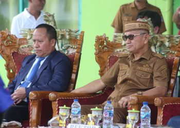 Ratusan Mahasiswa Universitas Pohuwato Laksanakan KKN-T Di Taluditi, Ini Harapan Pemda Pohuwato!