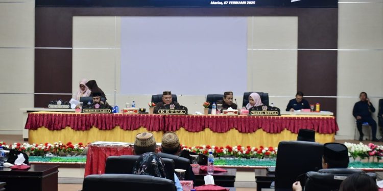 DPRD Pohuwato Gelar Rapat Paripurna Pengumuman Hasil Penetapan Calon Kepala Daerah Terpilih