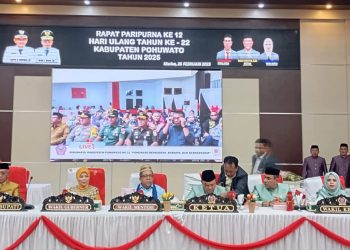 Wamen Fahri Hamzah Hadir Di Paripurna Kabupaten Pohuwato Ke 22 Tahun
