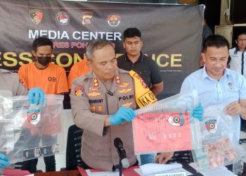 Polres Pohuwato Berhasil Gagalkan Peredaran Sabu,Dua Orang Pelaku Ditangkap Dan Satu Orang Masuk DPO