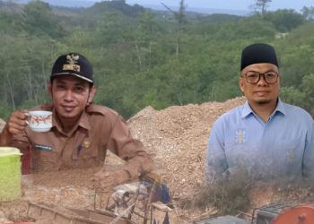 Ada Ekscavator Di Tambang Teratai, Kades Terbitkan Surat Pemberhentian Aktivitas, Kades Palopo Minta Pemda Turun Tangan