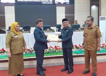 Paripurna RPJMD,Beni Nento Tegaskan DPRD Mendukung Program Pemerintah