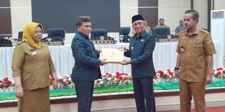 Paripurna RPJMD,Beni Nento Tegaskan DPRD Mendukung Program Pemerintah