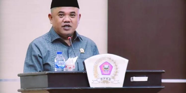 Di Paripurna RPJMD,Nasir Sentil Royalti Perusahaan Pertambangan