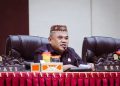 Jelang Hari Pramuka Ke 64,Nasir Sampaikan Salam Pramuka Di Depan Anggota Parlemen
