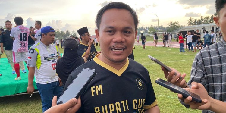 Bupati Cup 2025, Febri : Tidak Mudah Jadi Panitia Turnamen