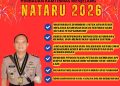 Pengamanan Nataru Dan Operasi Lilin Otanaha 2025,Ini Pesan Kapolres Pohuwato Kepada Jajaran