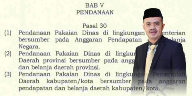 Pakaian Dinas Bersumber Dari APBD,Ini Penjelasan Sekda Pohuwato