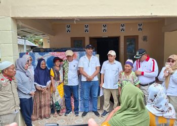 Gerindra Gorontalo Bergerak, Bantu Korban Banjir Di Desa Hulawa
