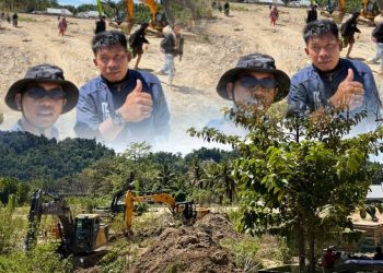 Antisipasi Banjir Susulan,YR Team Normalisasi Sungai Hulawa