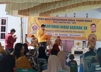 Akbar Baderan : Semua Aspirasi Akan Di Perjuangkan